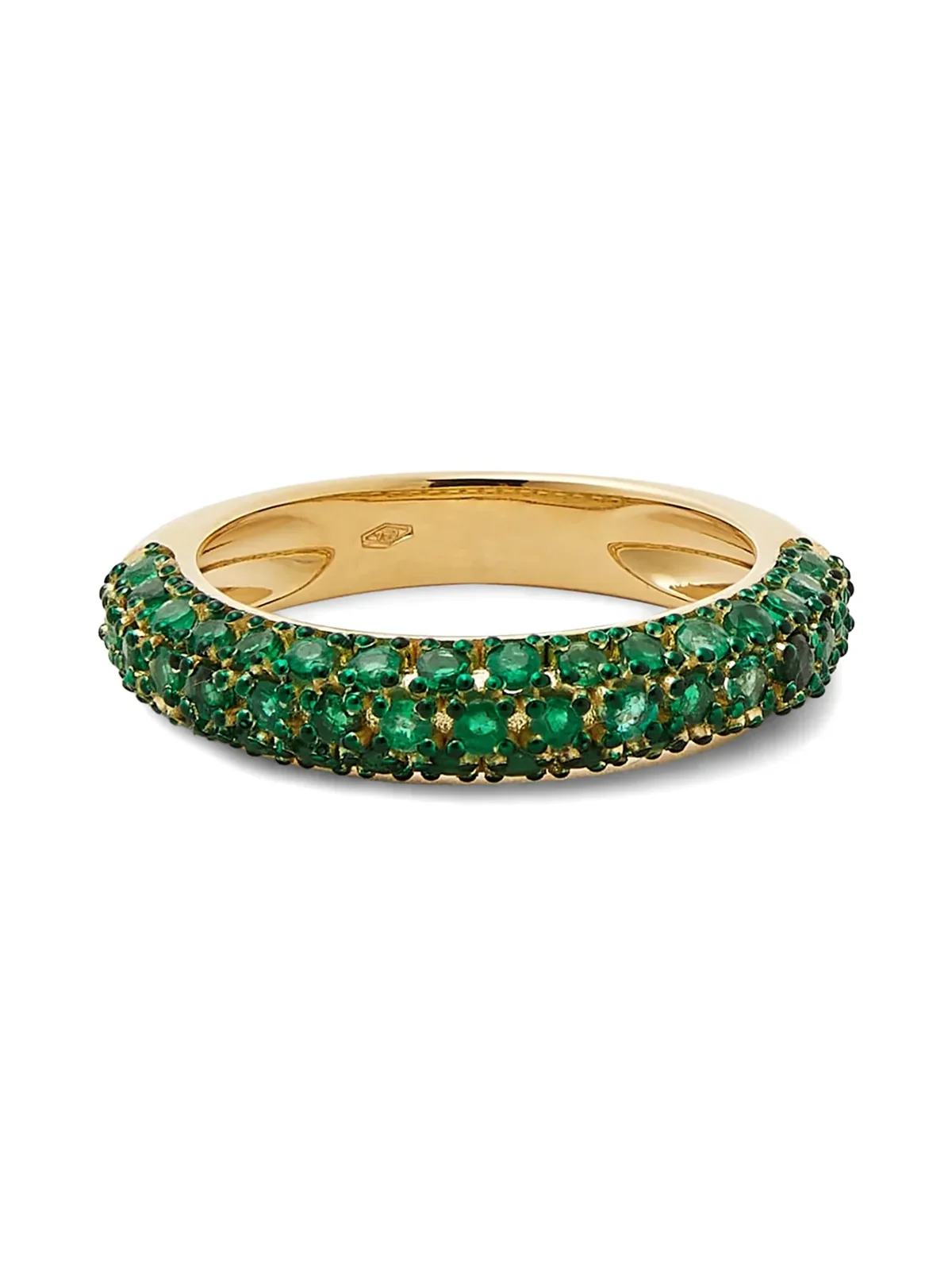 Essential Emerald Bubble Ring