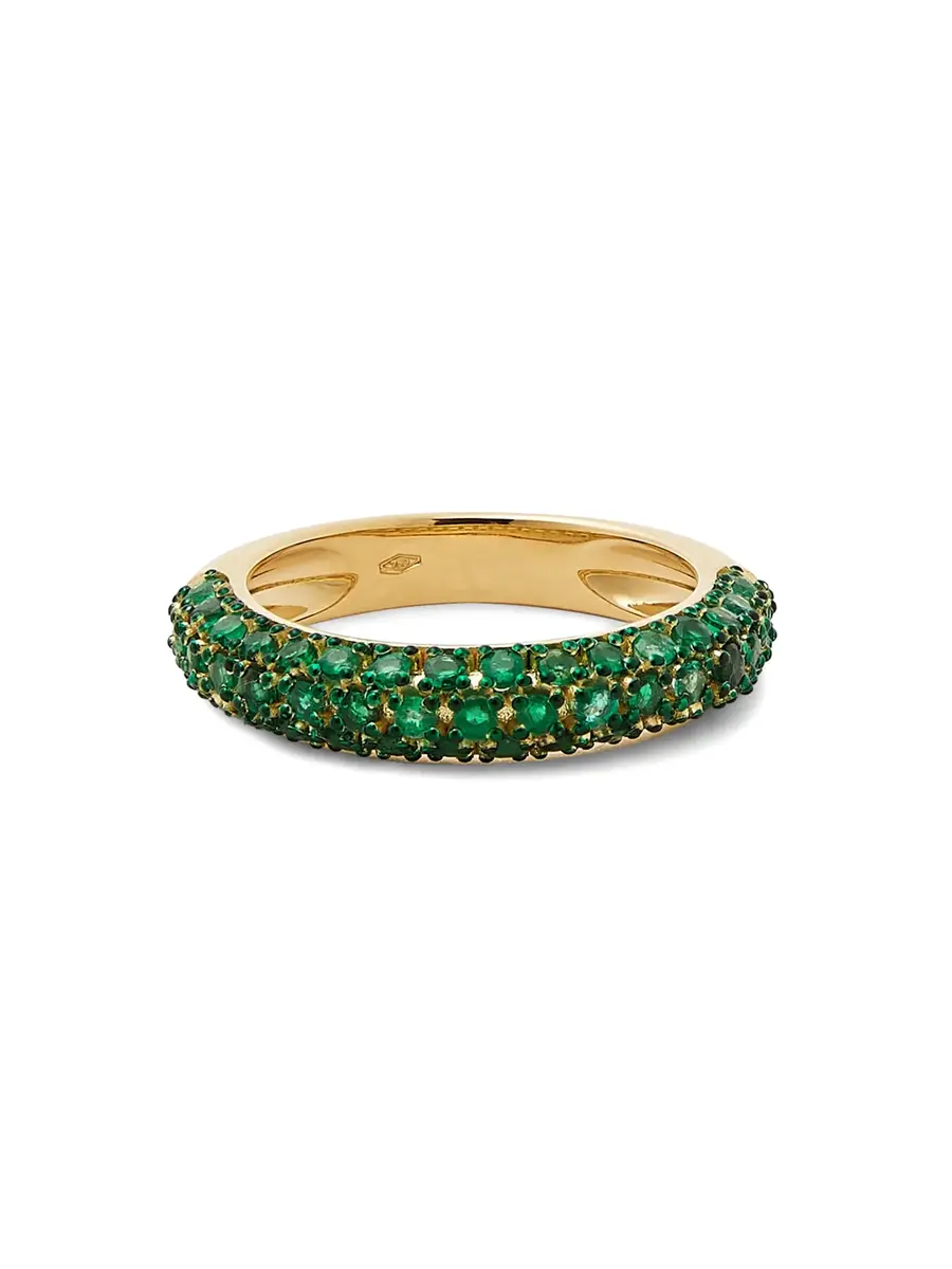 Essential Emerald Bubble Ring Essential Emerald Bubble Ring