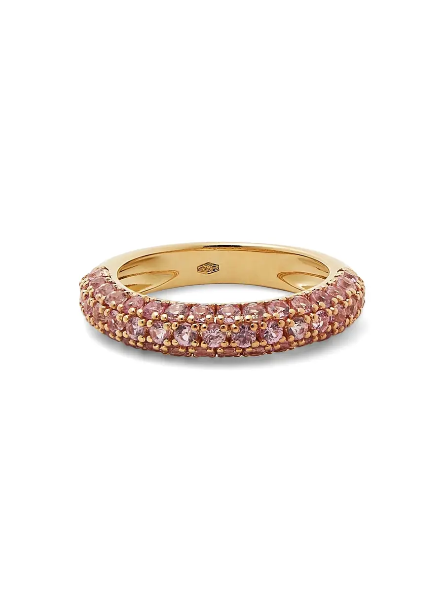 Essential Pink Sapphire Bubble Ring Essential Pink Sapphire Bubble Ring