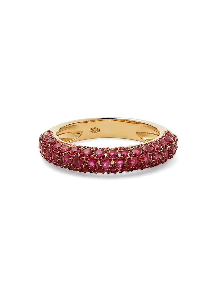 Essential Ruby Bubble Ring Essential Ruby Bubble Ring