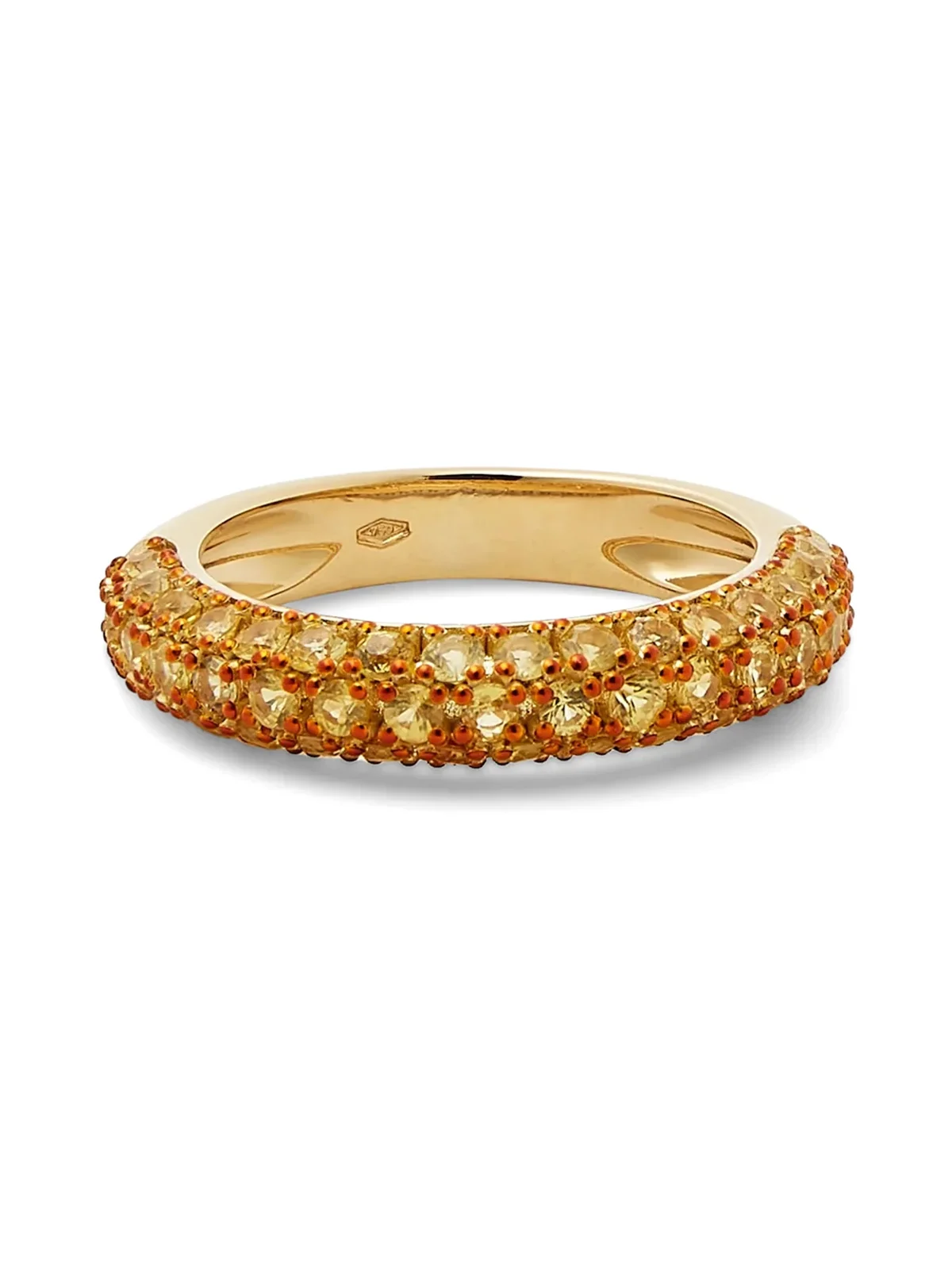 Essential Yellow Sapphire Bubble Ring Essential Yellow Sapphire Bubble Ring