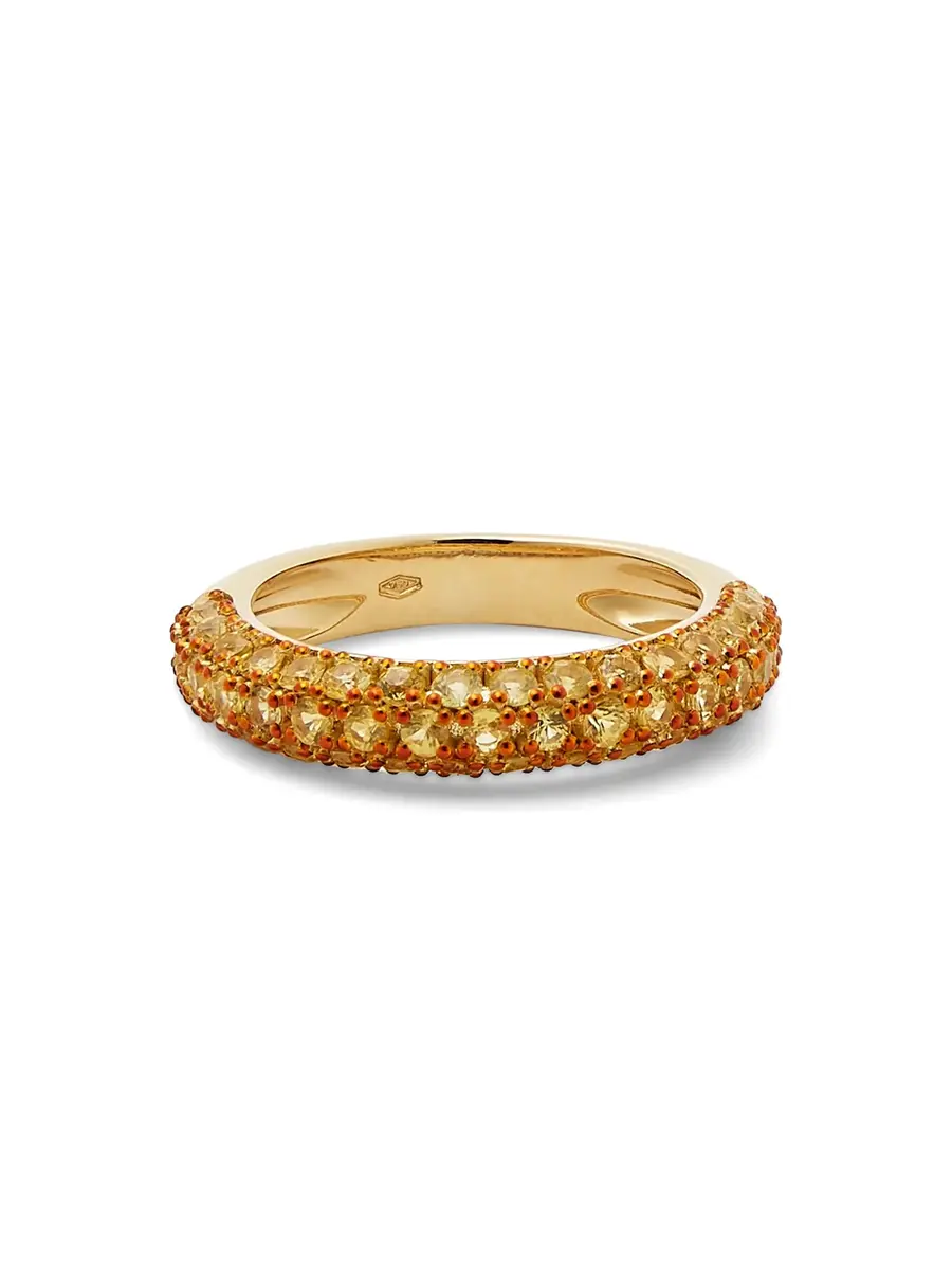 Essential Yellow Sapphire Bubble Ring Essential Yellow Sapphire Bubble Ring