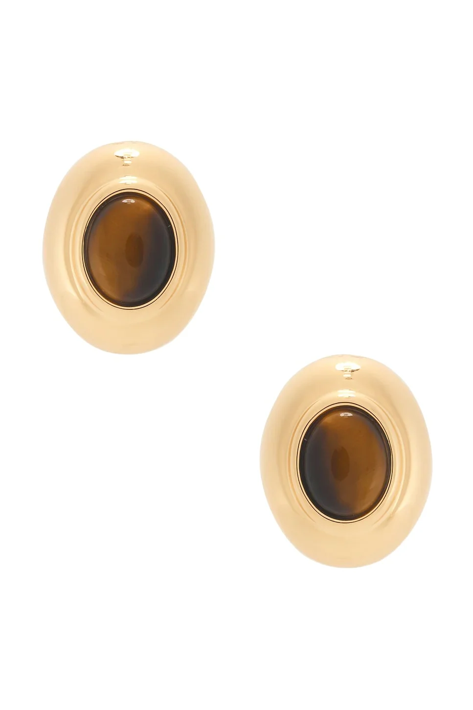 Stone Stud Earrings