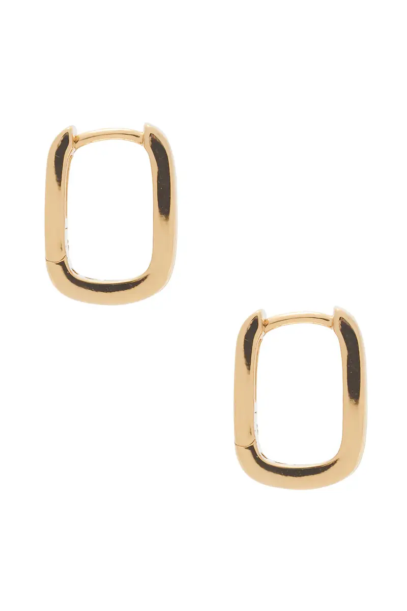Déhanche Crystal Baguette Huggie Earrings | Thumbnail 2 Déhanche Crystal Baguette Huggie Earrings | Thumbnail 2
