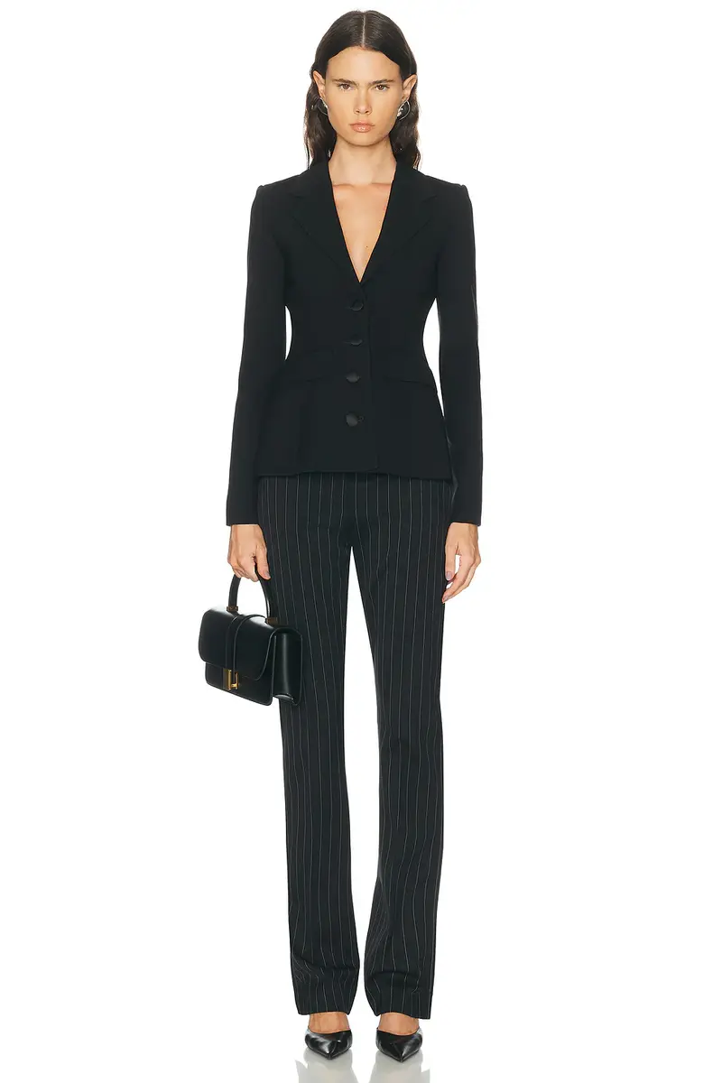 Sportmax Ricordo Striped Straight Leg Pant | Thumbnail 6
