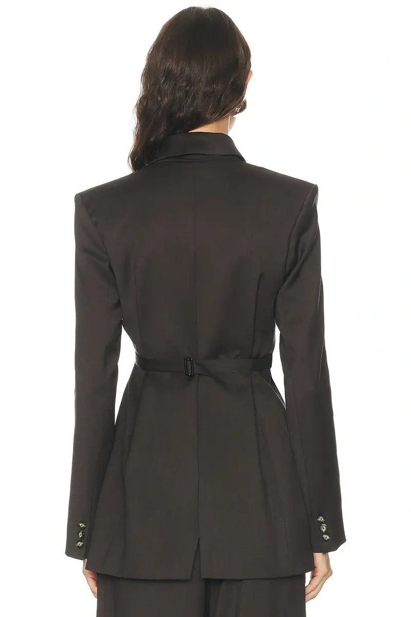 SEV Draped Tailored Jacket | Thumbnail 4