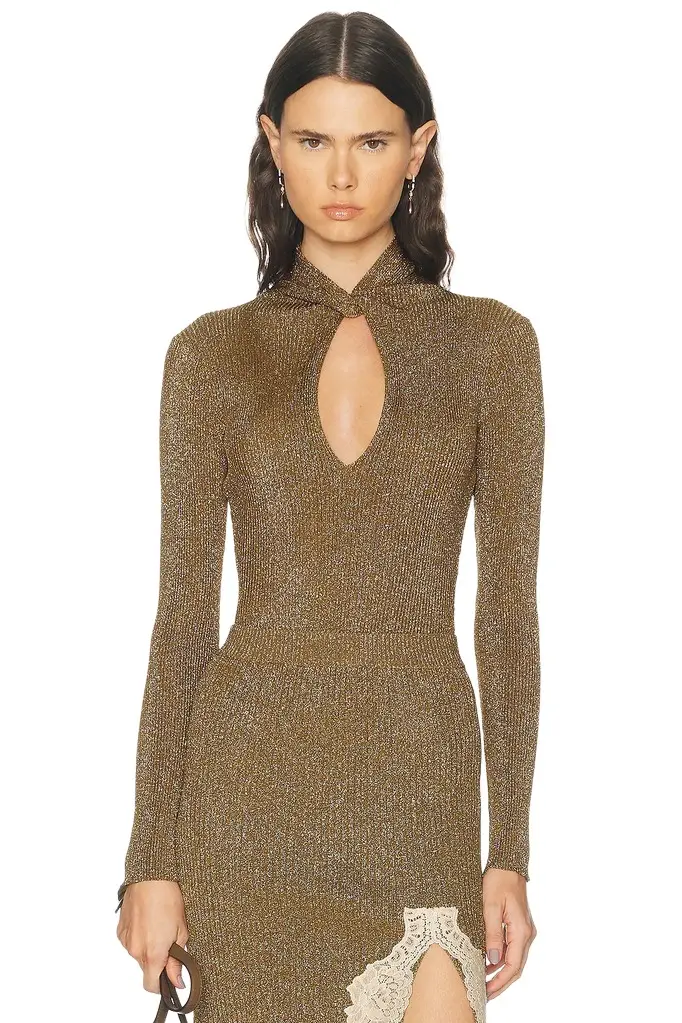 Maglia Lurex Bodysuit Maglia Lurex Bodysuit