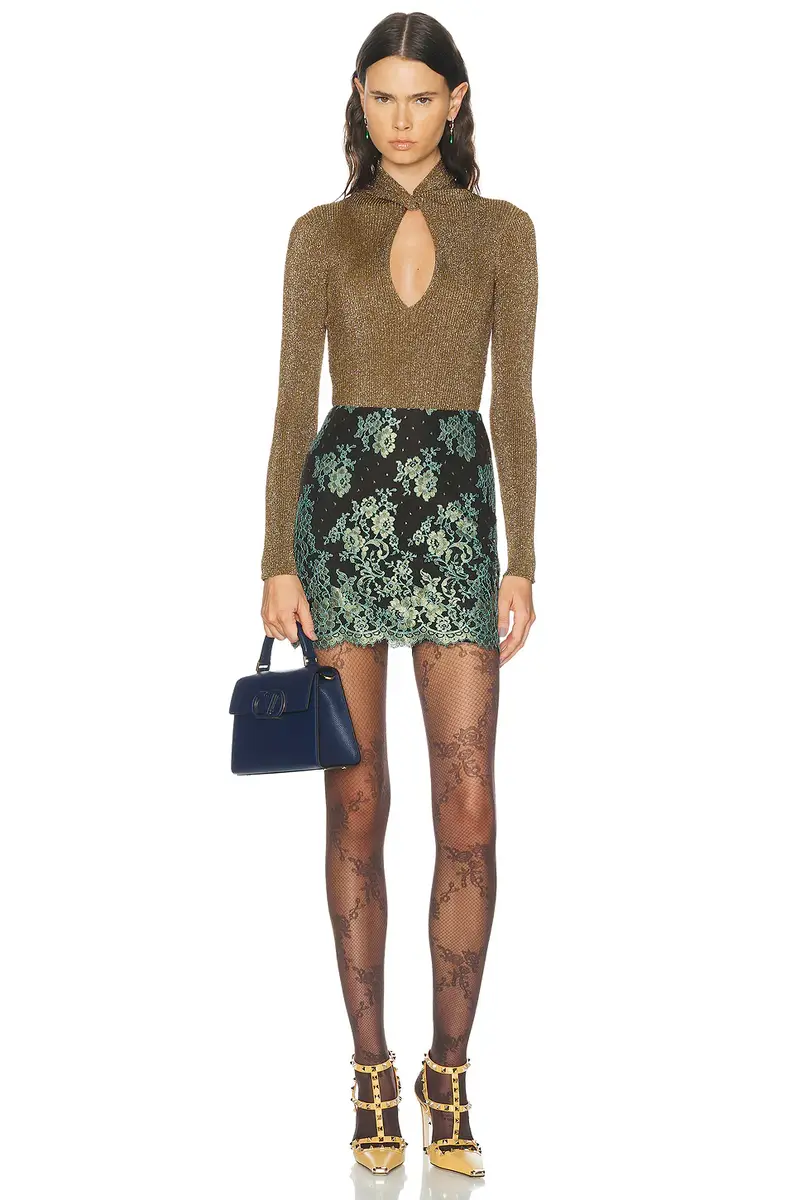 Valentino Lace Skirt | Thumbnail 5 Valentino Lace Skirt | Thumbnail 5