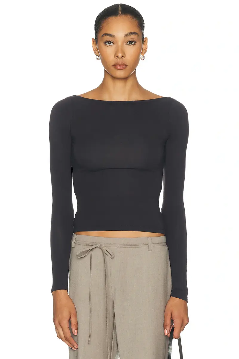 GRLFRND Open-back Long Sleeve Tee | Thumbnail 2 GRLFRND Open-back Long Sleeve Tee | Thumbnail 2