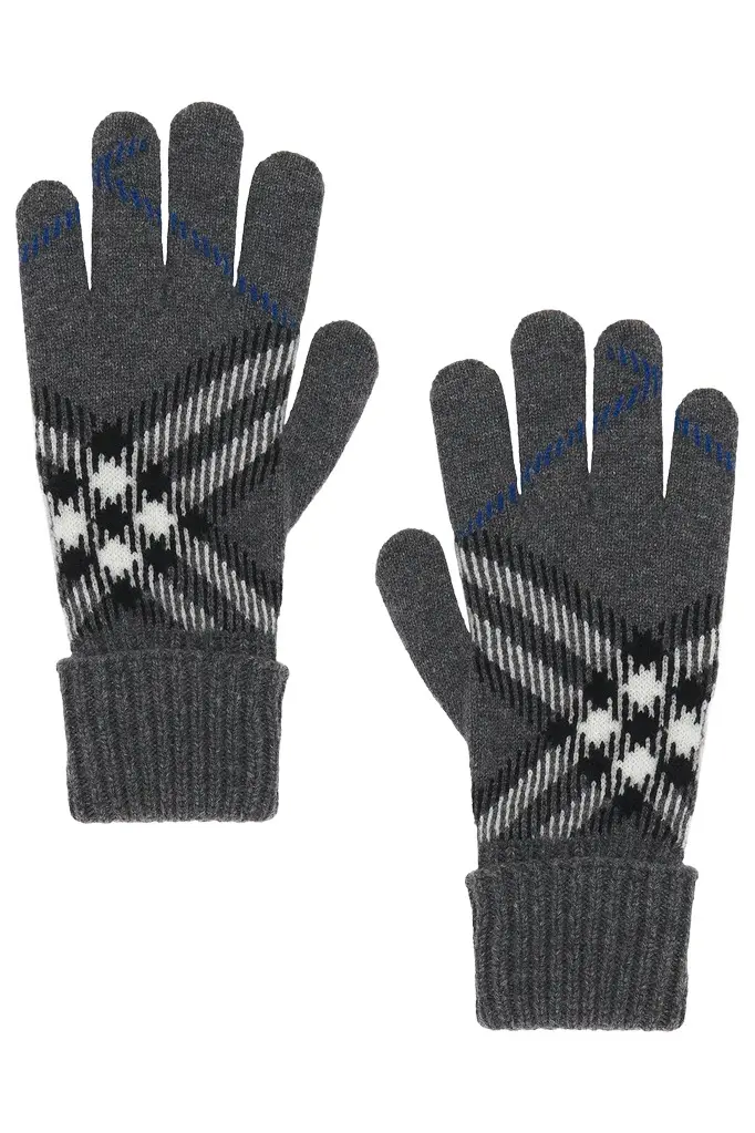 Burberry Core Check Gloves