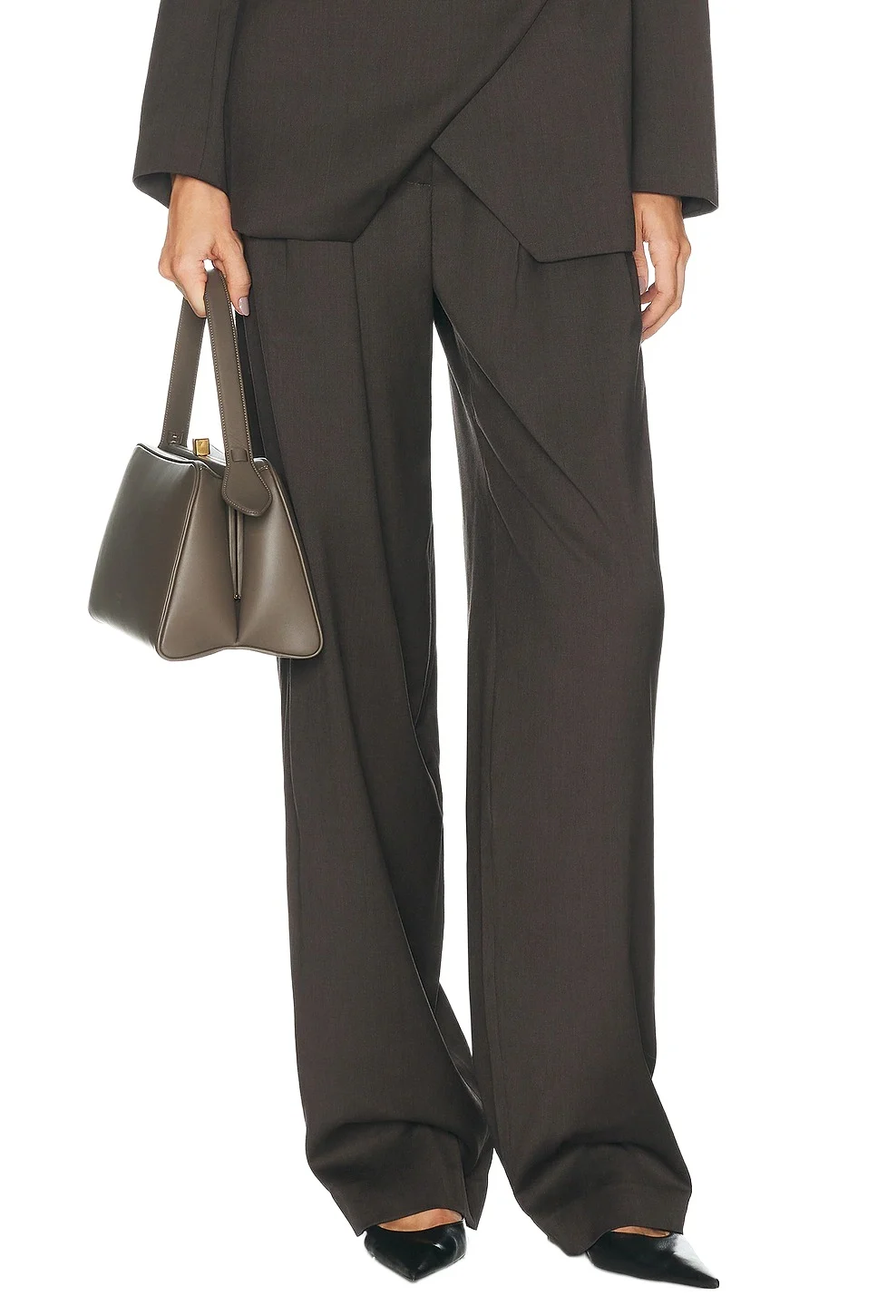 Round Wide Leg Pant