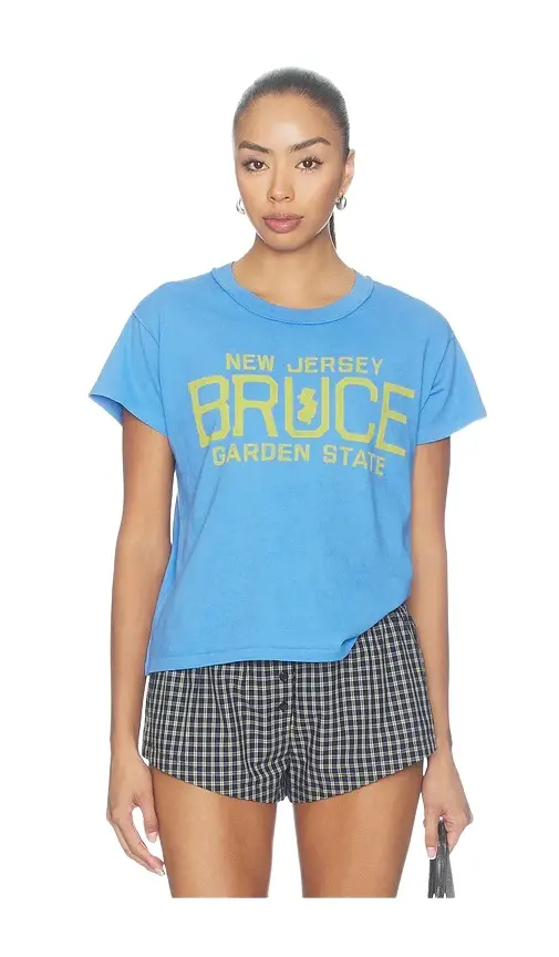 Bruce Springsteen Garden State Reverse Gf Tee Bruce Springsteen Garden State Reverse Gf Tee