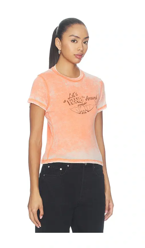 DAYDREAMER Let?s Hang Around Burnout Vintage Tee | Thumbnail 2 DAYDREAMER Let?s Hang Around Burnout Vintage Tee | Thumbnail 2