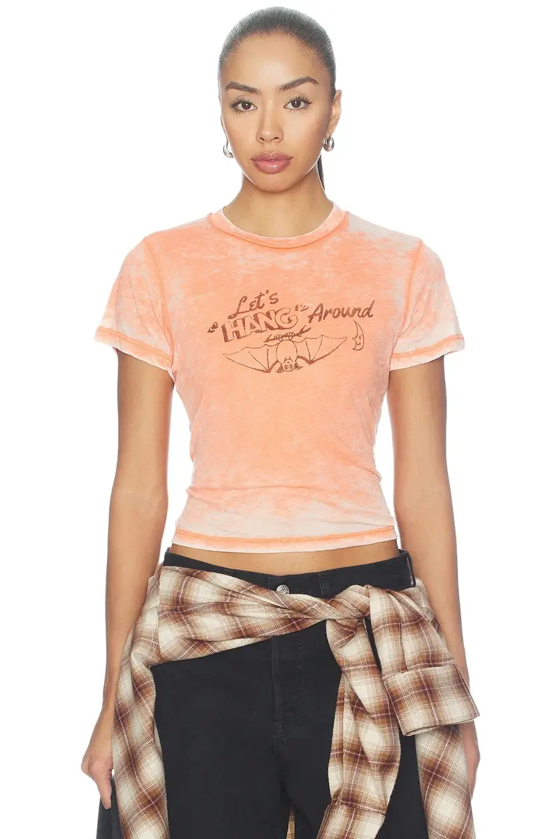 DAYDREAMER Let?s Hang Around Burnout Vintage Tee