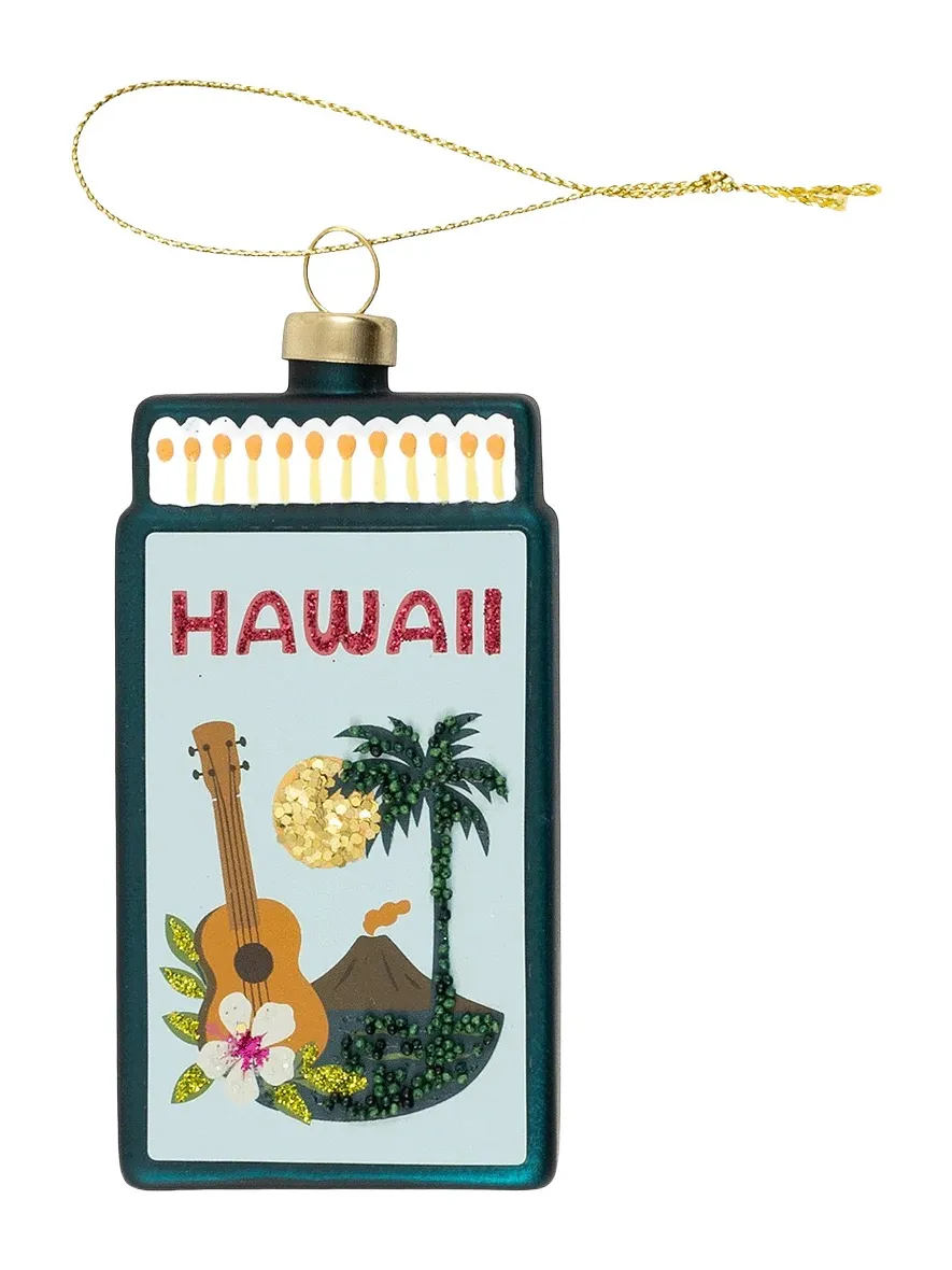 Furbish Studio Hawaii Matchbook Ornament