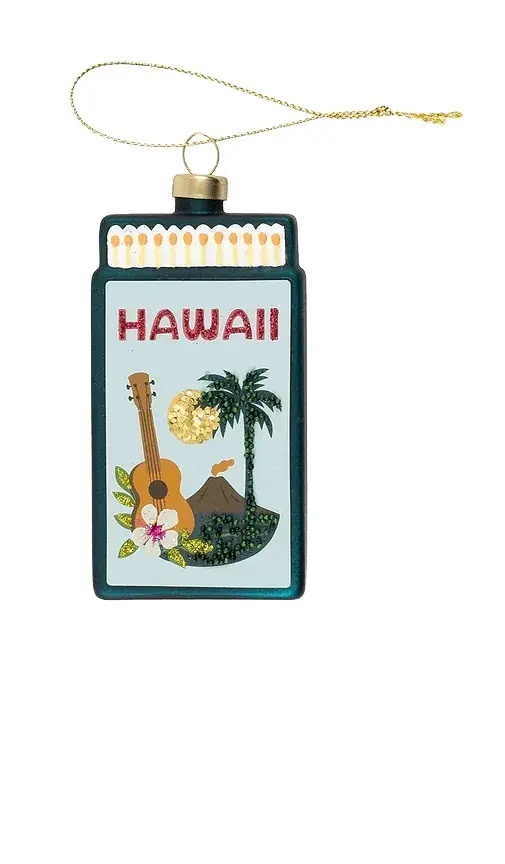 Furbish Studio Hawaii Matchbook Ornament