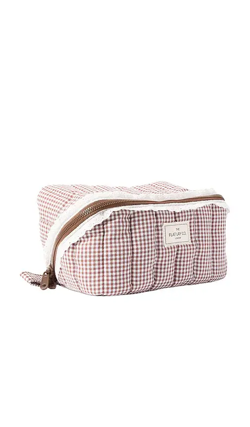 Flat Lay London Marshmallow Flat Lay Makeup Box Bag | Thumbnail 2