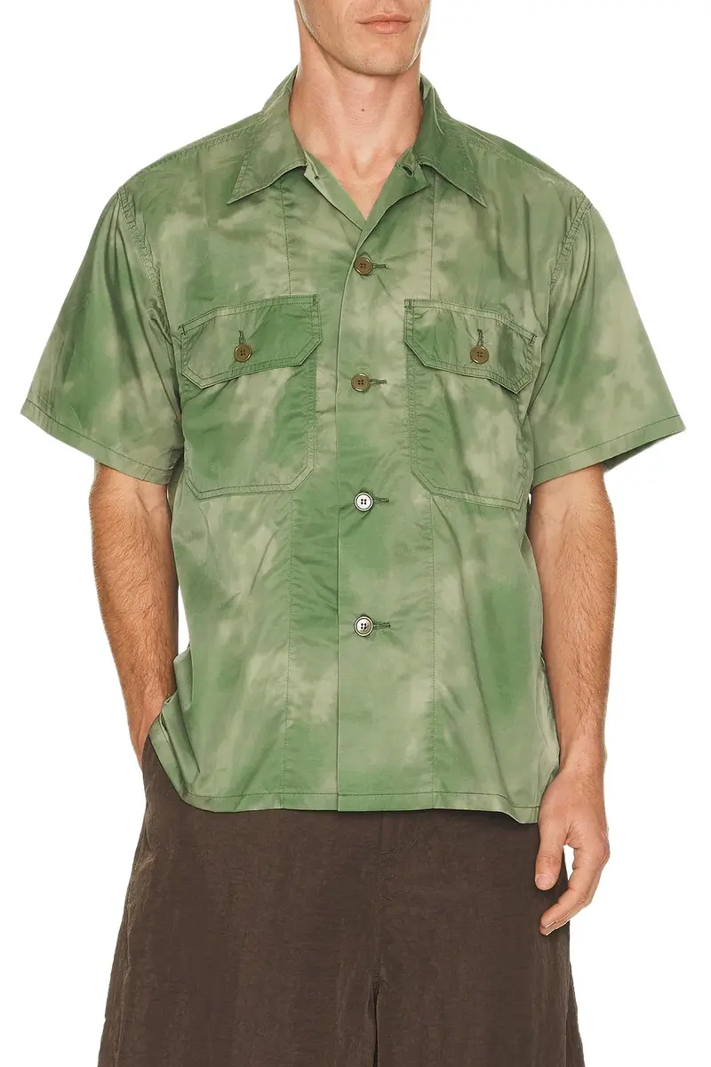 Beams Plus Mil-Sht Nyco Twill Pigment Print