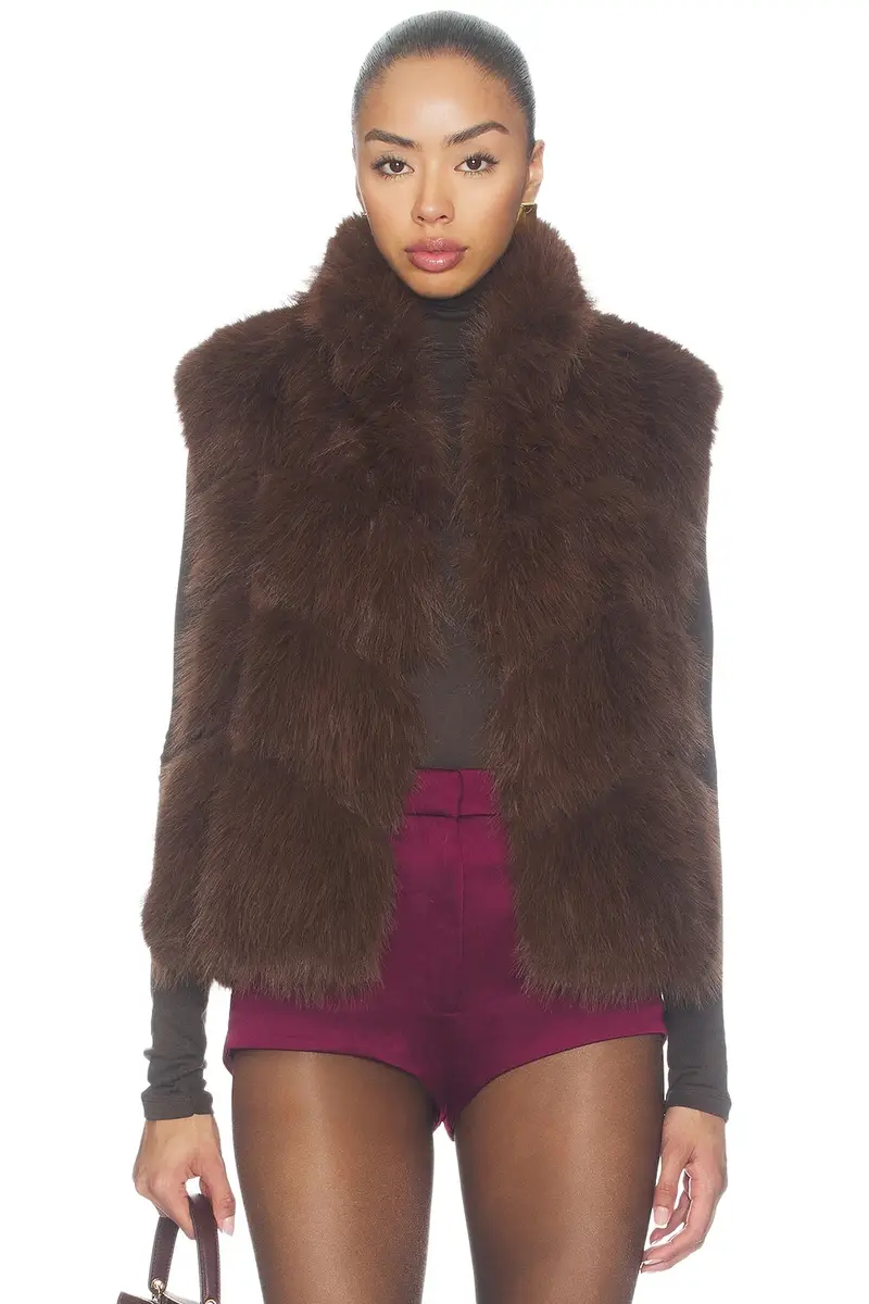 Generation Love Rosario Faux Fur Vest