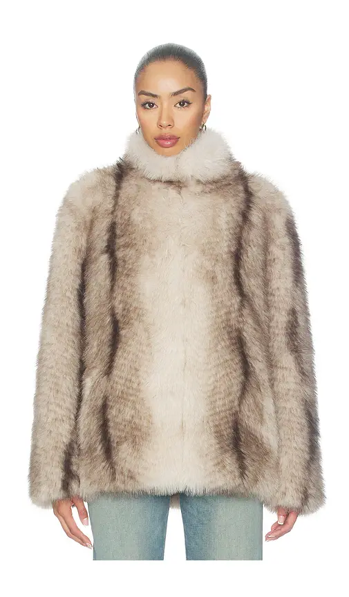 Generation Love Genesis Faux Fur Jacket | Thumbnail 2