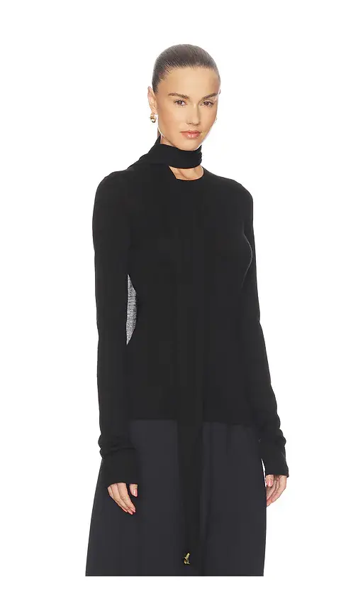 SRG Frieda Merino Long Sleeve With Scarf | Thumbnail 2 SRG Frieda Merino Long Sleeve With Scarf | Thumbnail 2