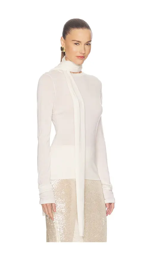 SRG Frieda Merino Long Sleeve With Scarf | Thumbnail 2 SRG Frieda Merino Long Sleeve With Scarf | Thumbnail 2