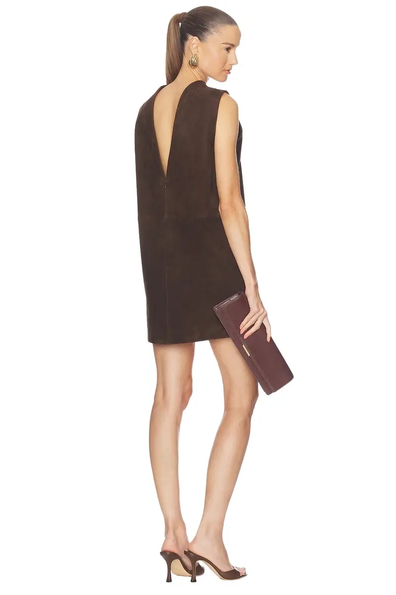 Mona Suede Dress