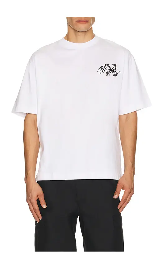 Off-White Stroke Skate Short Sleeve Tee | Thumbnail 2