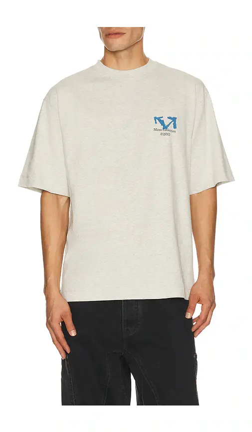 Off-White Blue Half Arrow Skate Short Sleeve Tee | Thumbnail 2 Off-White Blue Half Arrow Skate Short Sleeve Tee | Thumbnail 2