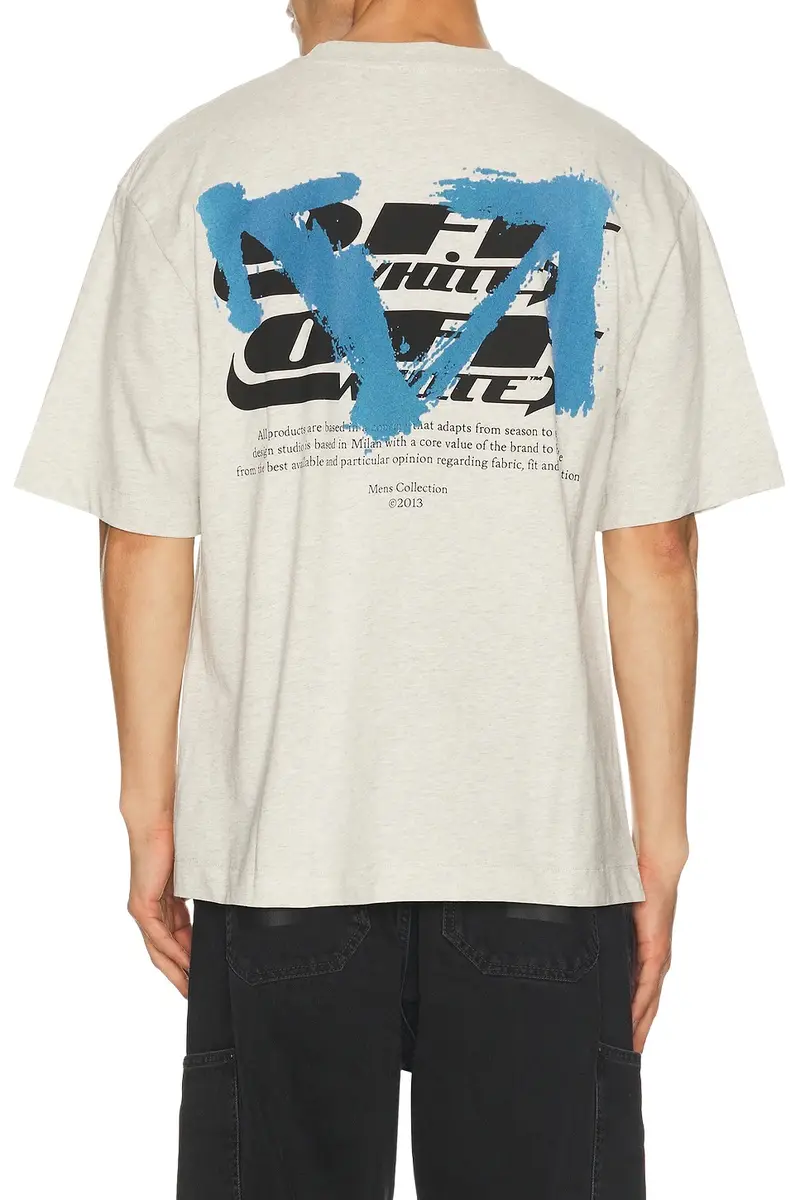 Blue Half Arrow Skate Short Sleeve Tee