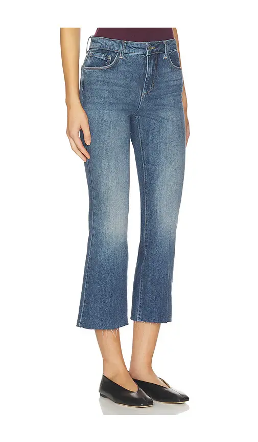 L'Agence Kendra High Rise Crop Flare Jean | Thumbnail 2 L'Agence Kendra High Rise Crop Flare Jean | Thumbnail 2