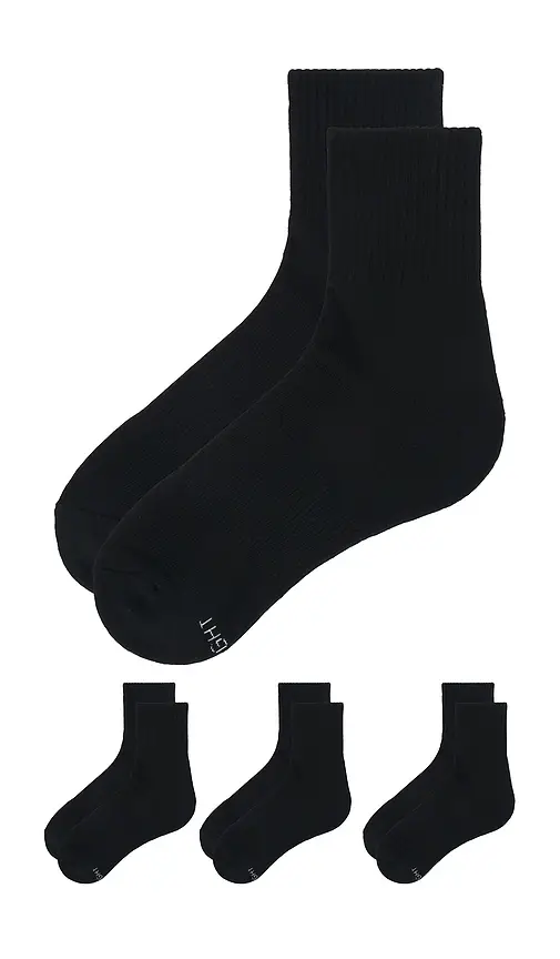 Skims Everyday Quarter Crew Sock 3-Pack | Thumbnail 2 Skims Everyday Quarter Crew Sock 3-Pack | Thumbnail 2