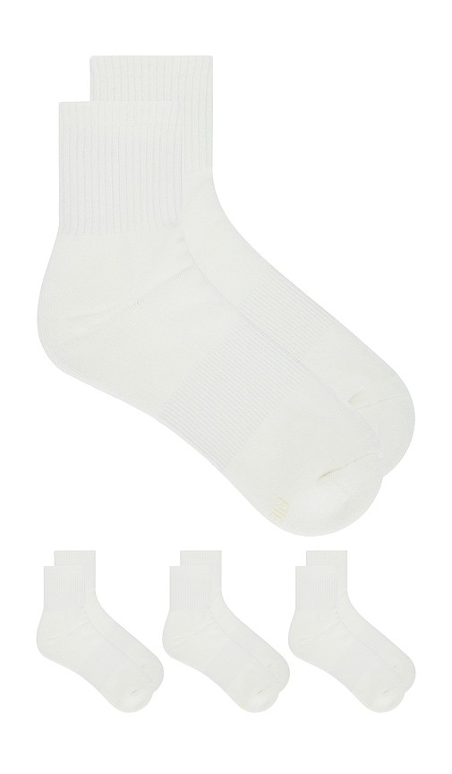 Everyday Quarter Crew Sock 3-Pack Everyday Quarter Crew Sock 3-Pack