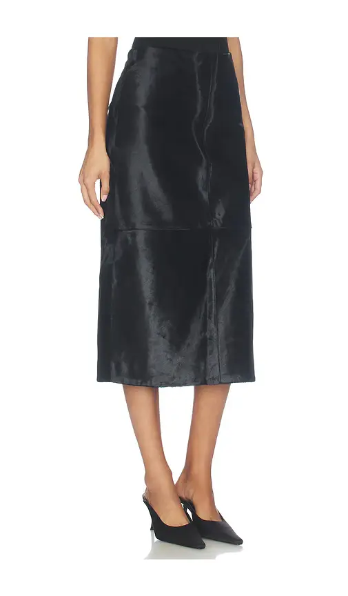 Courtney Zheng Pony Hair Midi Skirt | Thumbnail 2 Courtney Zheng Pony Hair Midi Skirt | Thumbnail 2