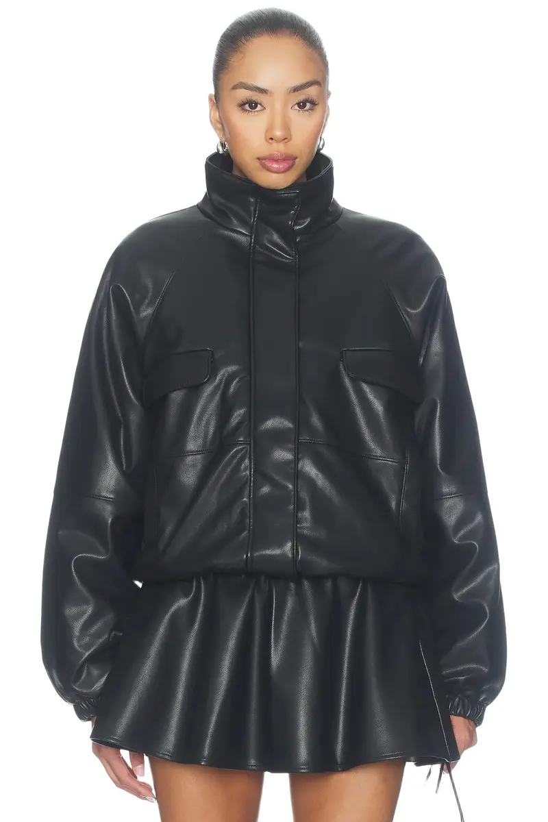 Jordan Faux Leather Jacket Jordan Faux Leather Jacket