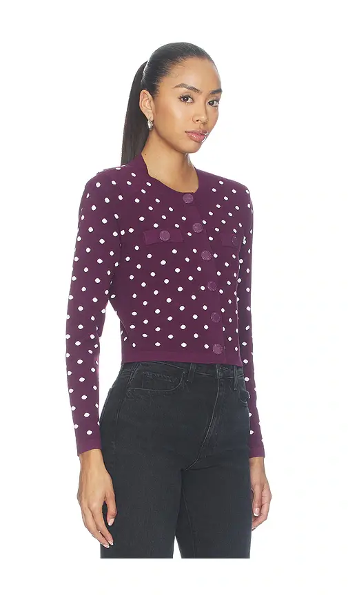 L'Agence Kota Jacquard Cardigan | Thumbnail 2 L'Agence Kota Jacquard Cardigan | Thumbnail 2