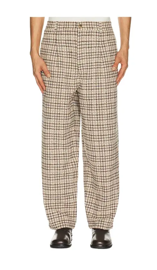 Pas Une Marque Check Trousers