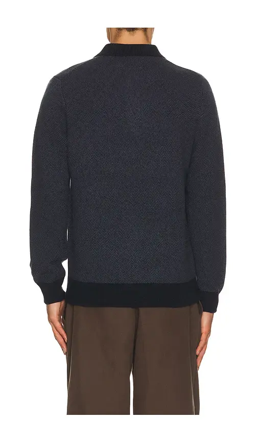 Vince Long Sleeve Polo Sweater | Thumbnail 2 Vince Long Sleeve Polo Sweater | Thumbnail 2