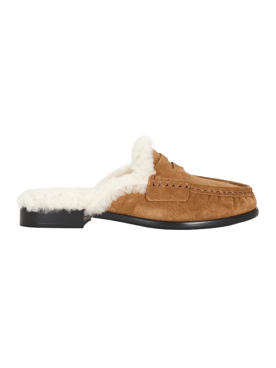 Carter Shearling Mule Loafer