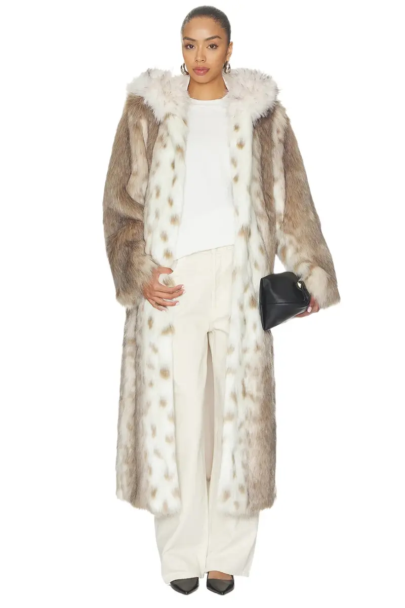 Dina Long Faux Fur Coat Dina Long Faux Fur Coat