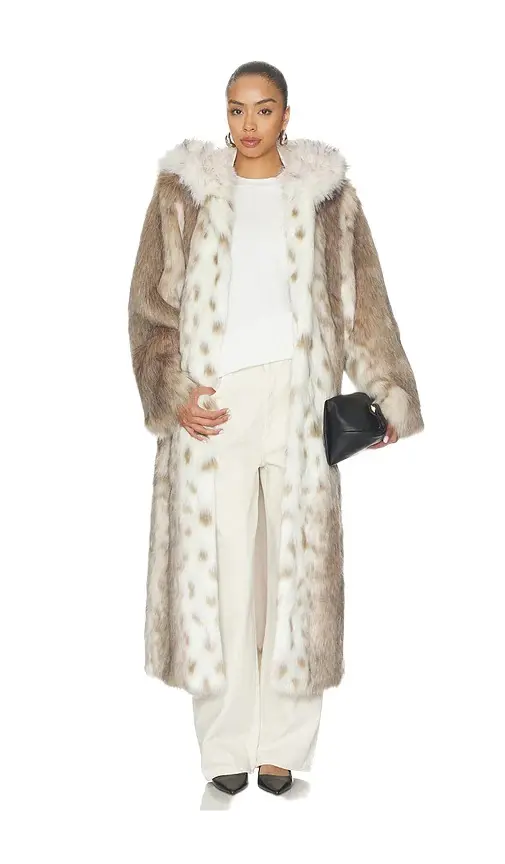 Dina Long Faux Fur Coat Dina Long Faux Fur Coat
