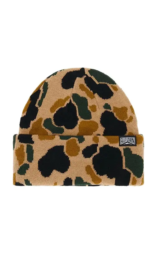 Autumn Headwear Duck Camo Beanie