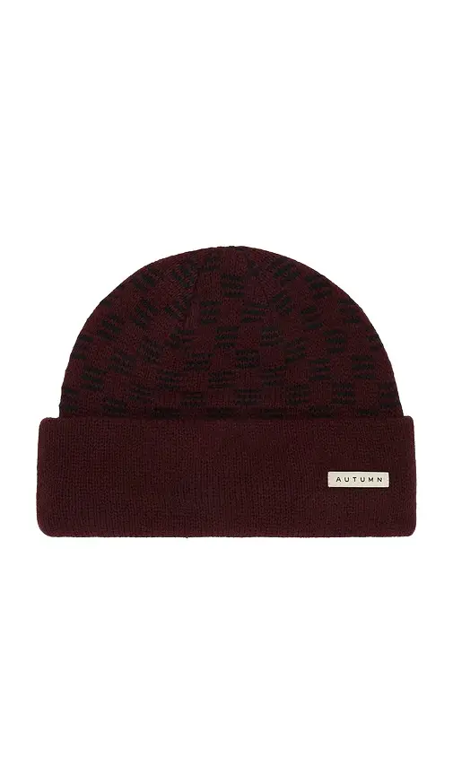 Squared Fleece Lined Beanie Squared Fleece Lined Beanie