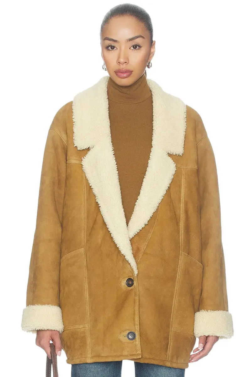 Noelle Shearling Coat Noelle Shearling Coat