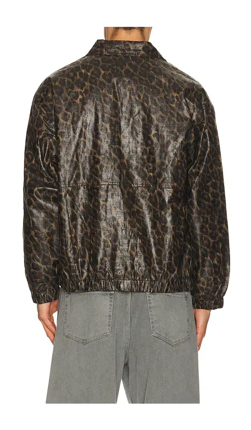 Pleasures Leopard Waxed Jacket | Thumbnail 2 Pleasures Leopard Waxed Jacket | Thumbnail 2