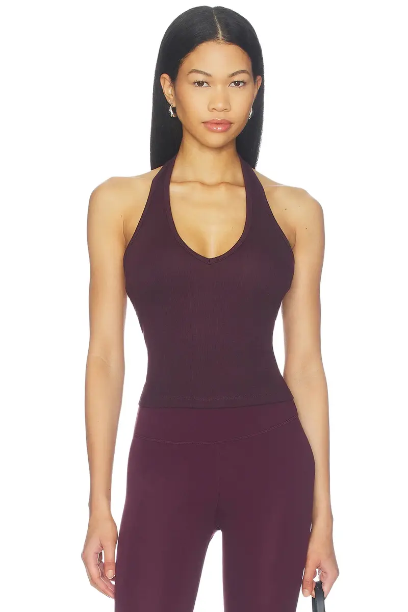 June Rib Halter Top June Rib Halter Top