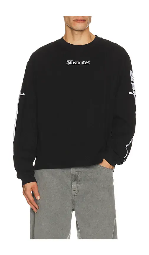 Pleasures Luster Heavyweight Long Sleeve Tee | Thumbnail 2 Pleasures Luster Heavyweight Long Sleeve Tee | Thumbnail 2