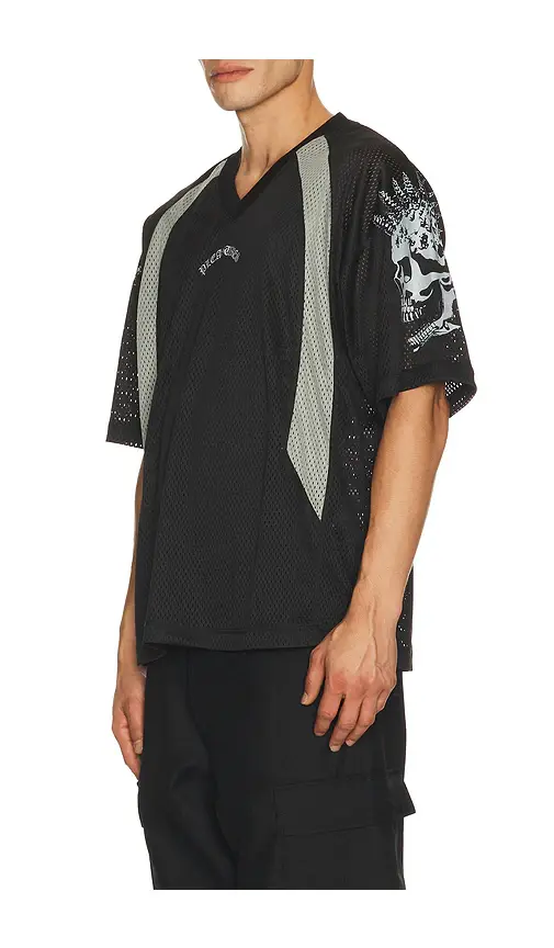 Pleasures Screws Football Jersey | Thumbnail 2