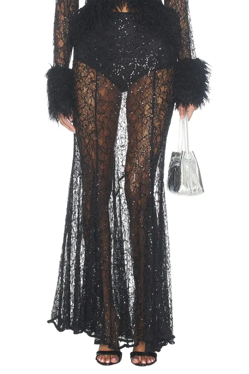 Marie Beaded Lace Skirt Marie Beaded Lace Skirt