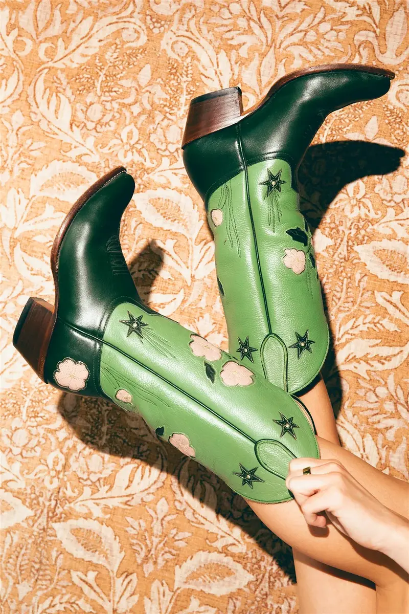 FRAULEIN BOOTS Buttercup Cowboy Boot | Thumbnail 5 FRAULEIN BOOTS Buttercup Cowboy Boot | Thumbnail 5